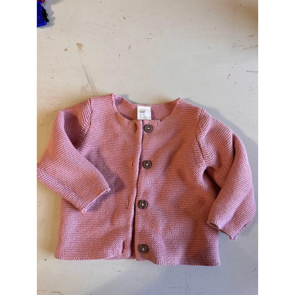 Pink H and M Sweater 4-6 months